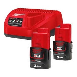 ბატარეების ნაკრები M12NRG-302 NRG KIT IN2  4933451902